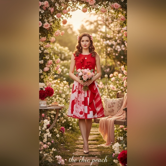 Calvin Klein Dresses & Skirts - 🤍❤️ Calvin Klein RARE FIND |  Lord and Taylor | Romantic Dress–Size 4–NWT ❤️🤍